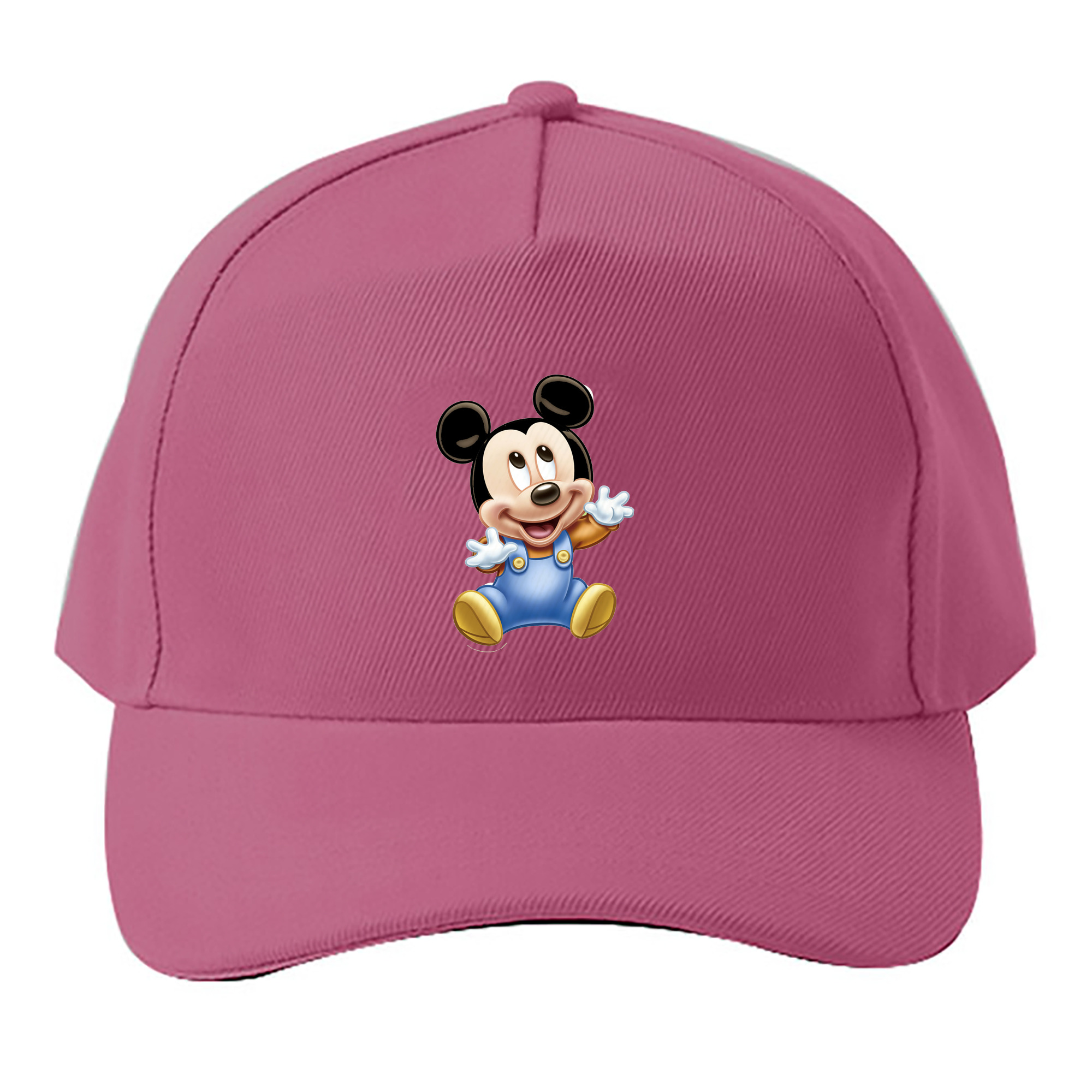 （画像用） ミッキーマウス Mickey Mouse ベースボールキャップ 綿100％ 男女兼用 帽子 スポーツ